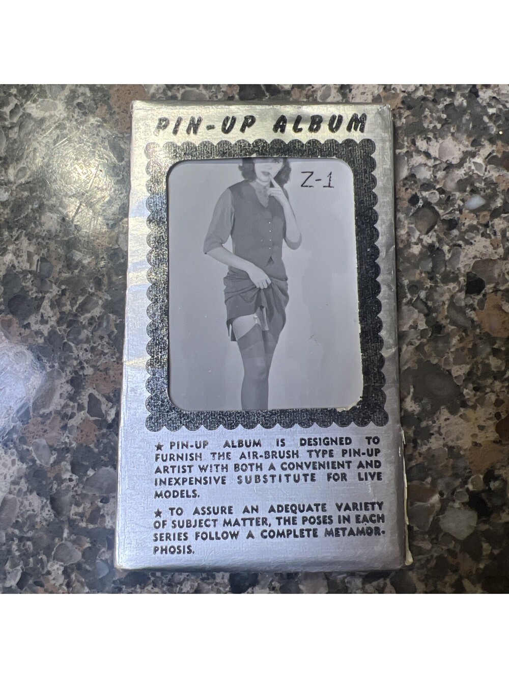 1940’s Risque Pin Up Photo Pack Still In Original Wrapper 12 Photo Card Set